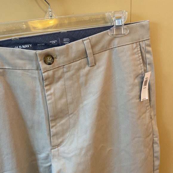 Old Navy men’s ultimate slim fit khakis 36x32 - Picture 6 of 7